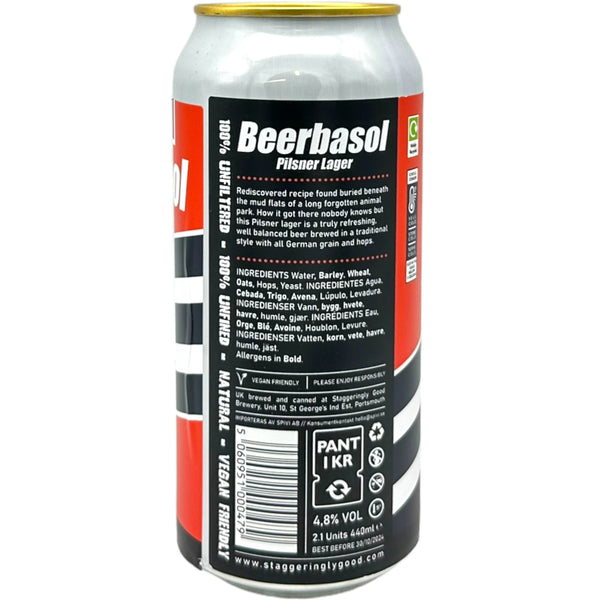 Staggeringly Good Beerbasol Pilsner