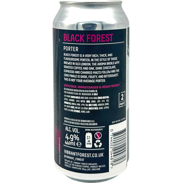 Vibrant Forest Brewery Black Forest