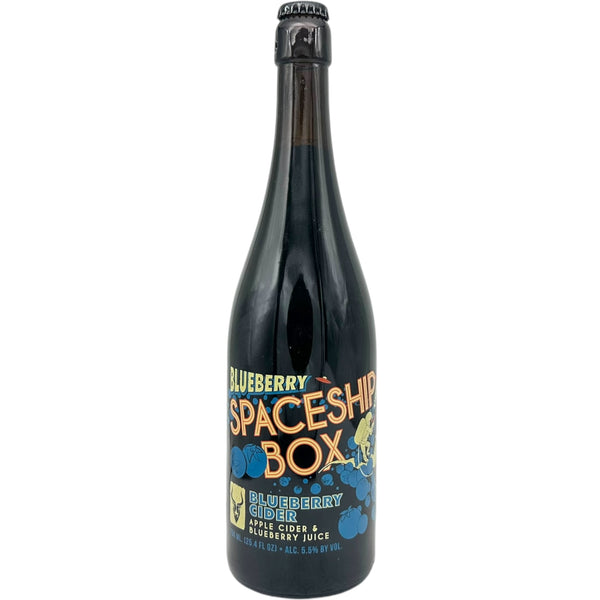 Superstition Meadery Blueberry Spaceship Box