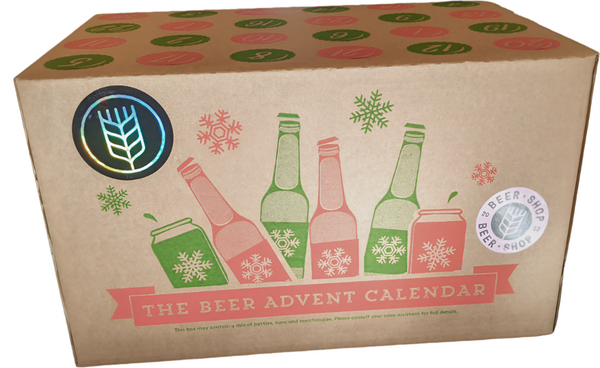 Beer Advent Calendar Box - Beer Not Included - 15% off 24 bottles/cans - Herts Delivery or Collection Only